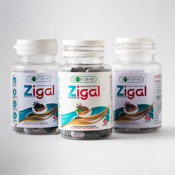 Zigal Sugar Relief Pack of 3