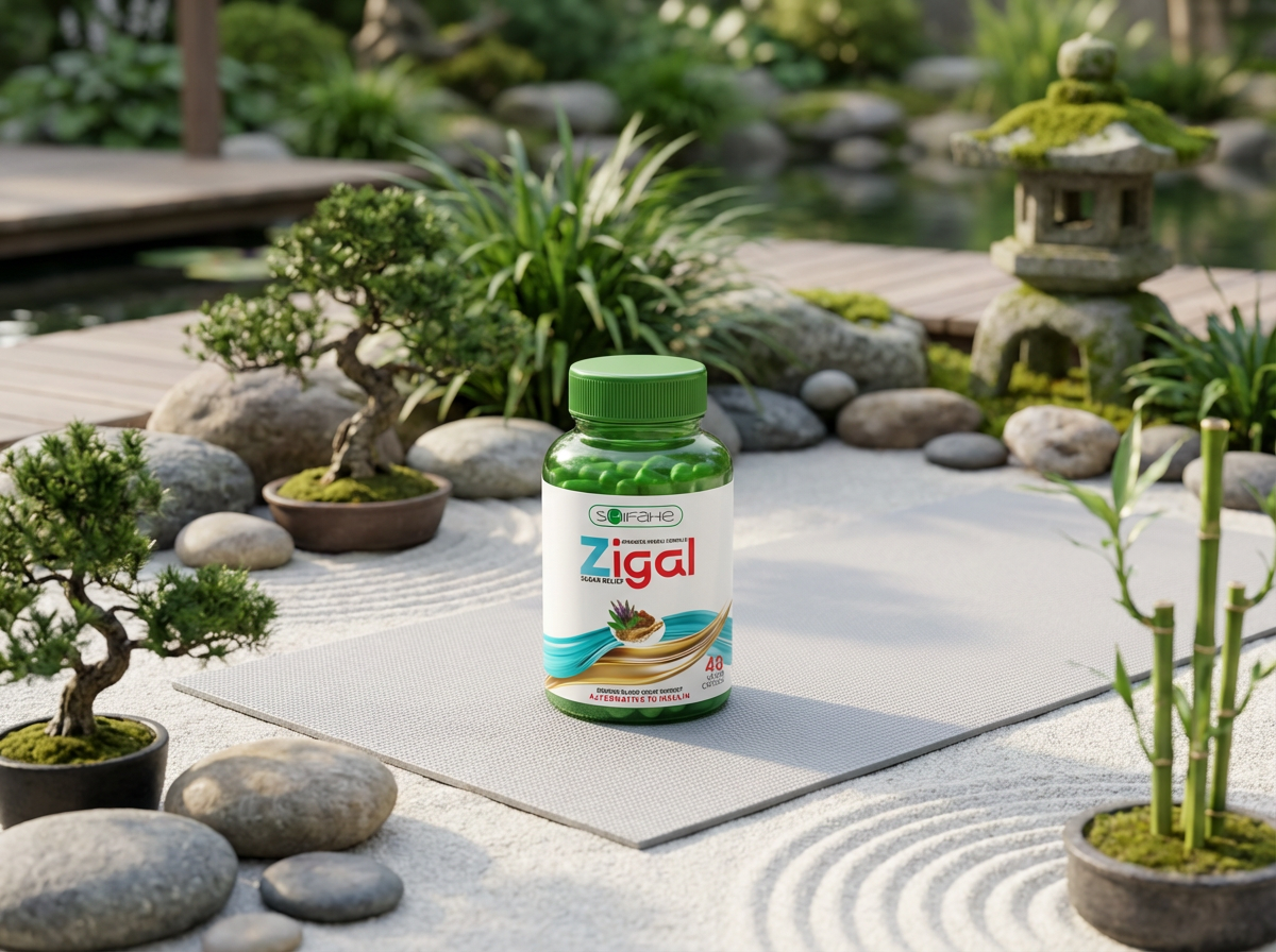 Zigal Sugar Relief 48 Vegan Capsules insulin free by Shifahe Wellness