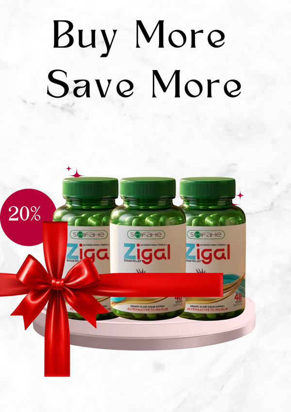 Zigal Pack of 3 Sugar Balance